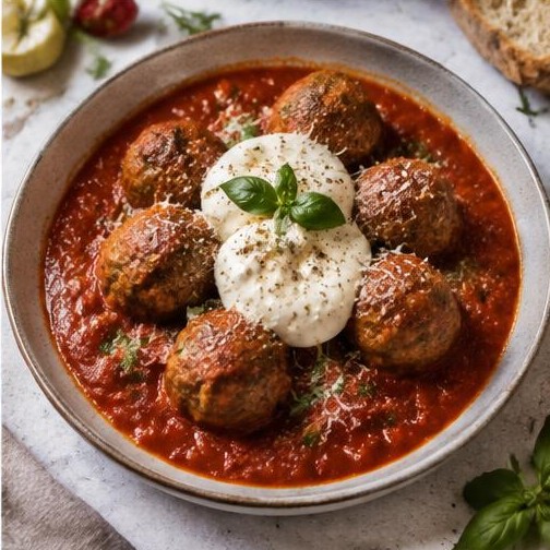 Illustrative Polpette Al Sugo