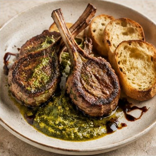 Illustrative Scottadito Alla Agnello