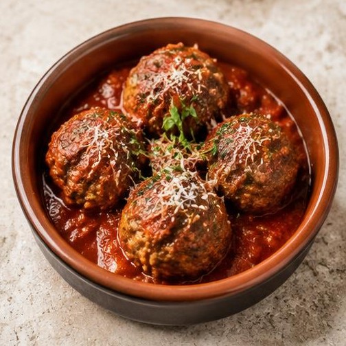 Illustrative Polpette Al Sugo