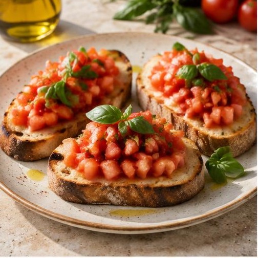 Illustrative Bruschetta Classica