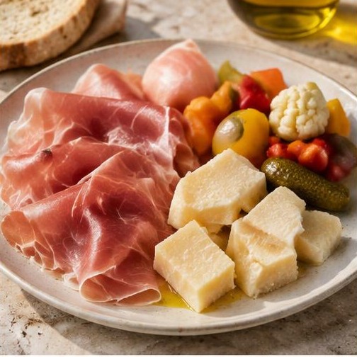 Illustrative Prosciutto & Parmigiano
