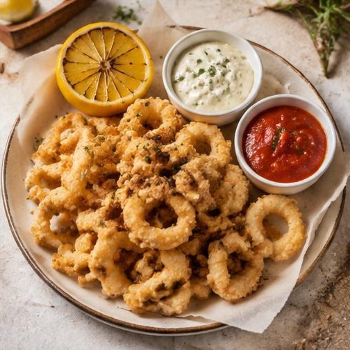 Illustrative Calamari Fritti